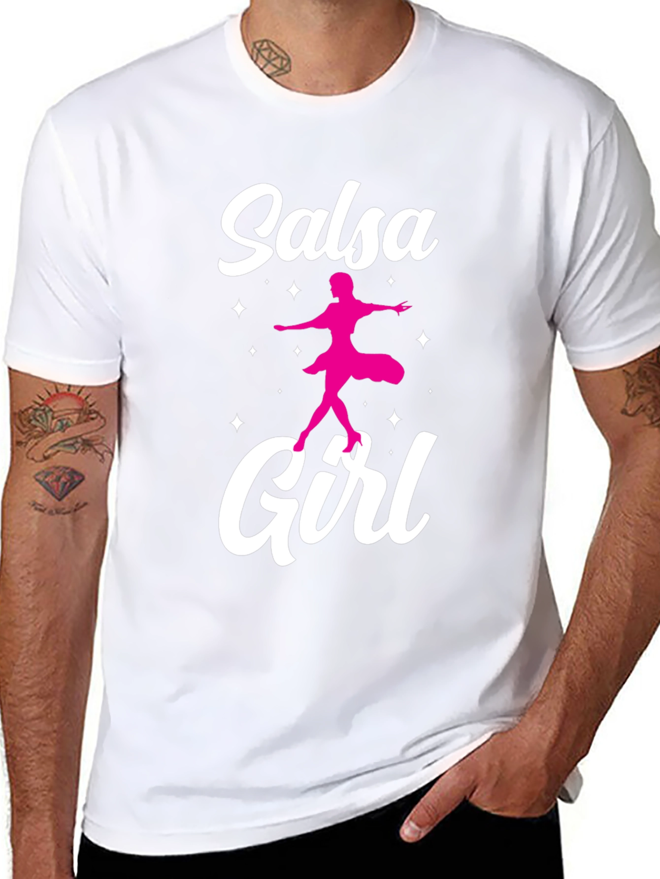 Salsa Girl Graphic Tee - Dance in Style!