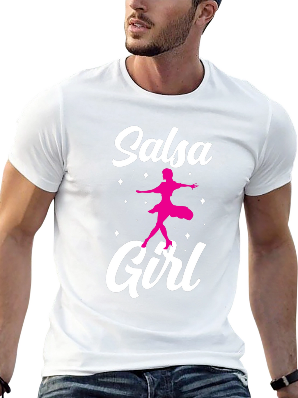Salsa Girl Graphic Tee - Dance in Style!