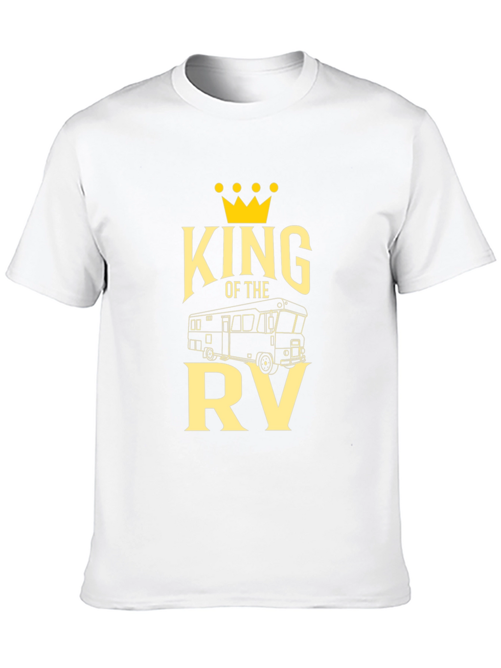 King of the RV Black Graphic T-Shirt