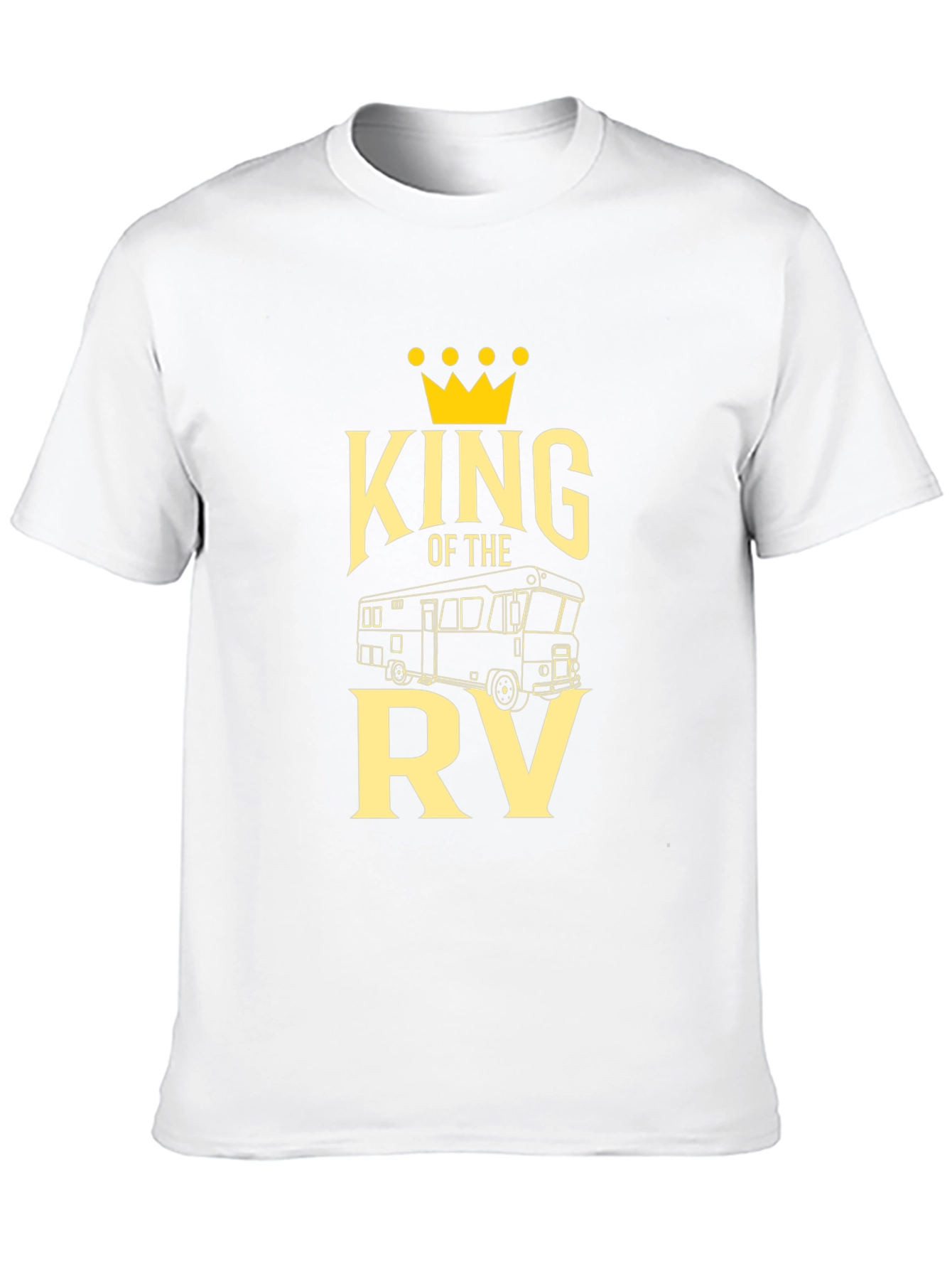 King of the RV Black Graphic T-Shirt