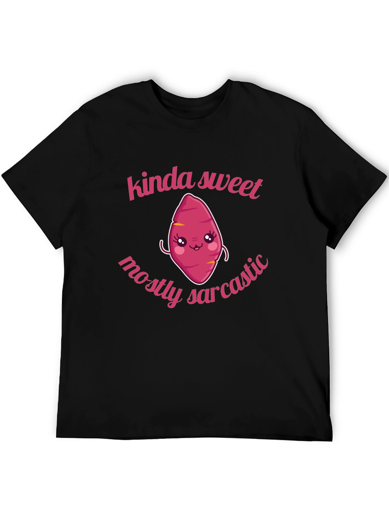 Kinda Sweet Mostly Sarcastic Kawaii Sweet Potato T-Shirt