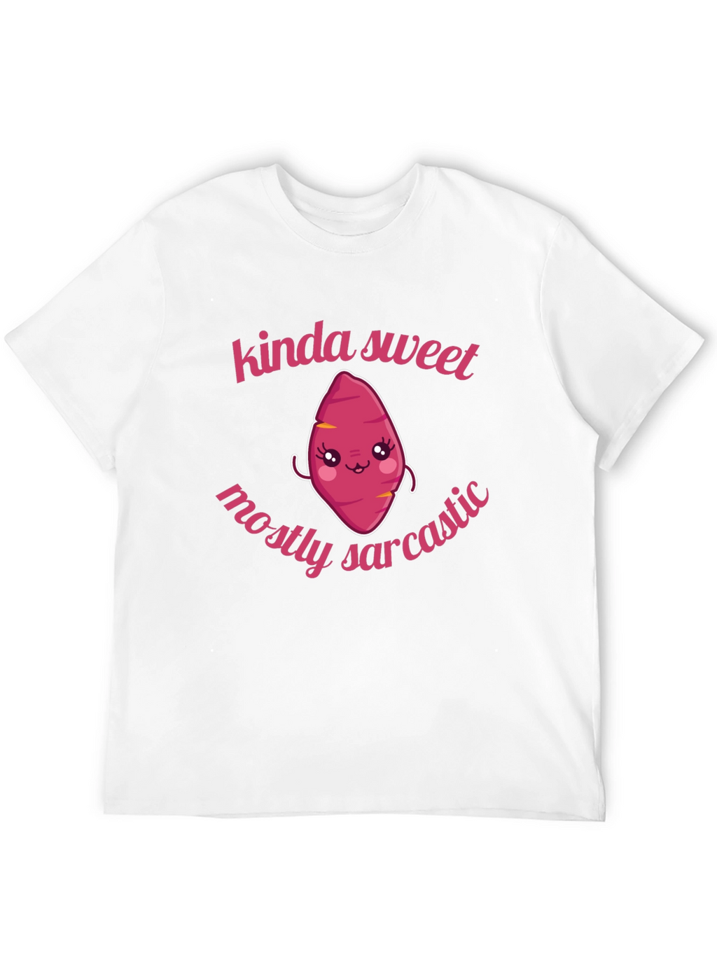 Kinda Sweet Mostly Sarcastic Kawaii Sweet Potato T-Shirt