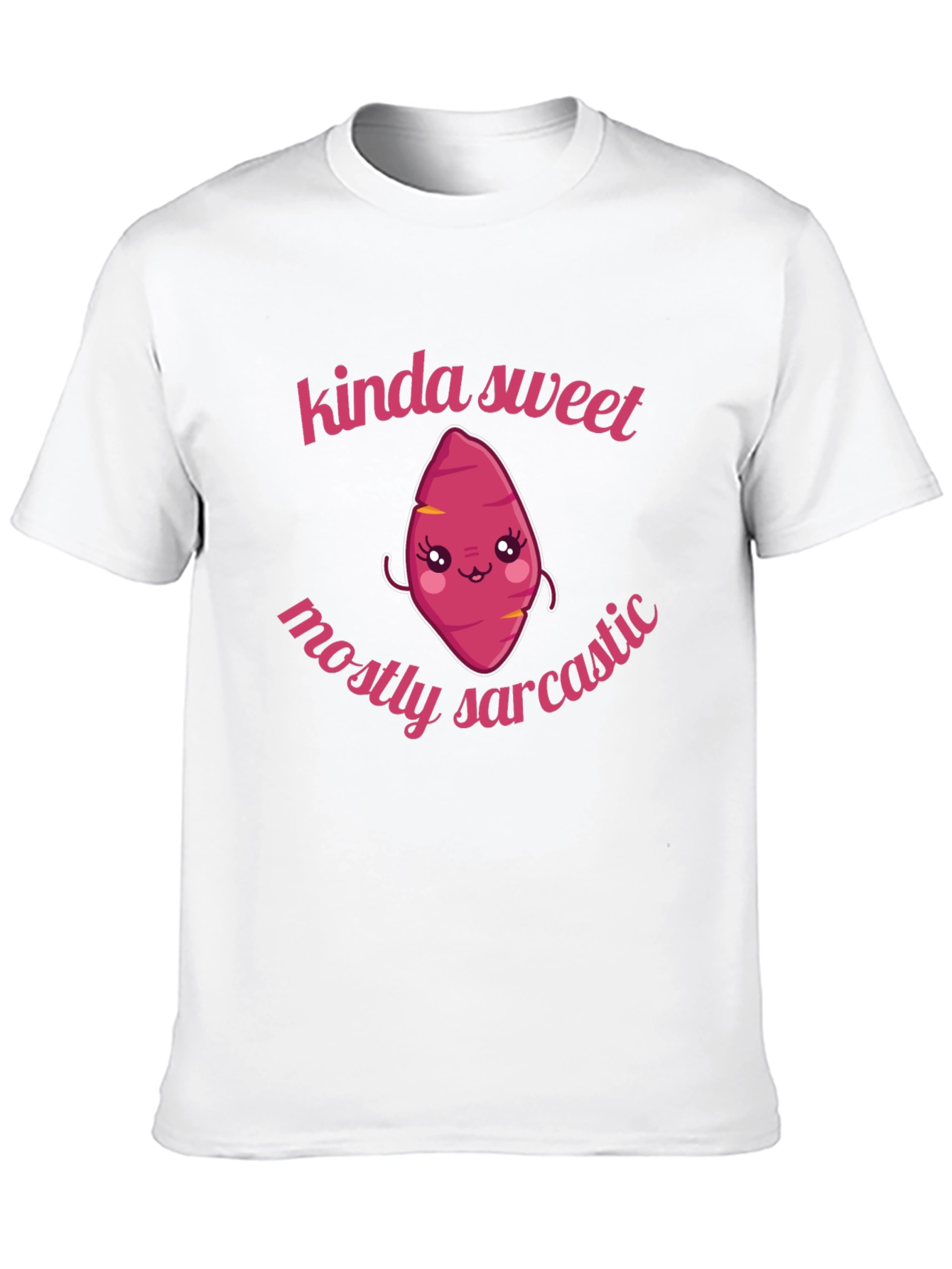 Kinda Sweet Mostly Sarcastic Kawaii Sweet Potato T-Shirt