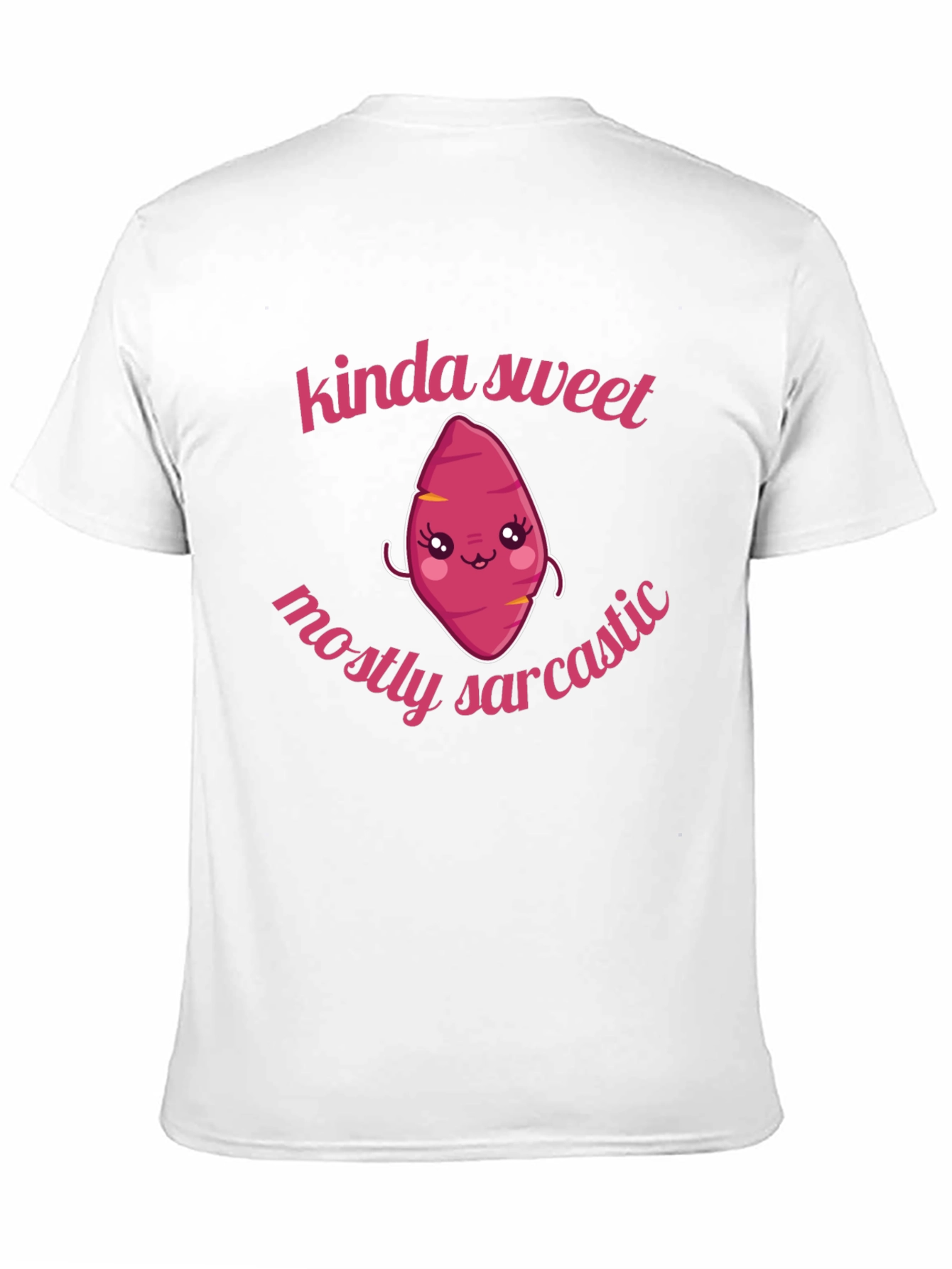 Kinda Sweet Mostly Sarcastic Kawaii Sweet Potato T-Shirt