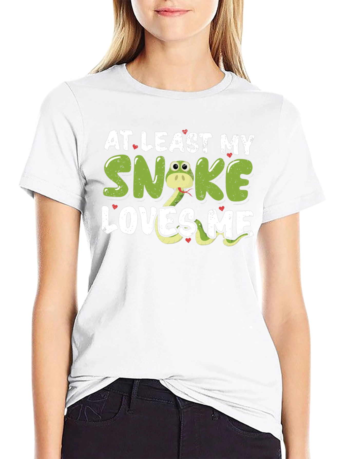 Snake Loves Me Graphic T-Shirt