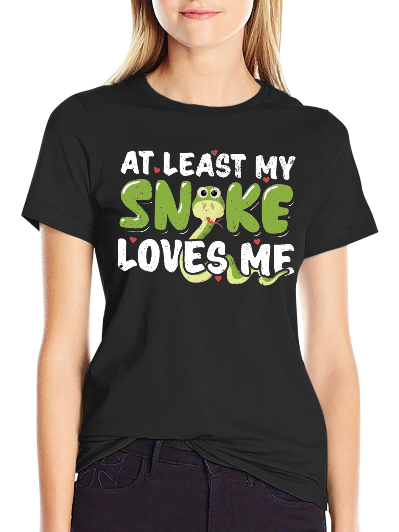 Snake Loves Me Graphic T-Shirt