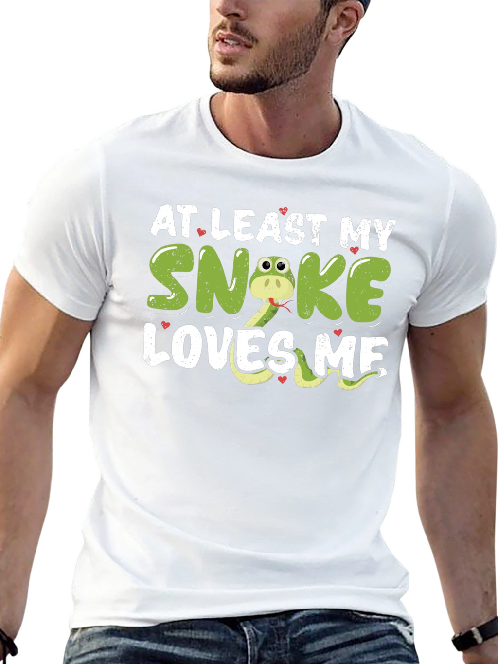 Snake Loves Me Graphic T-Shirt