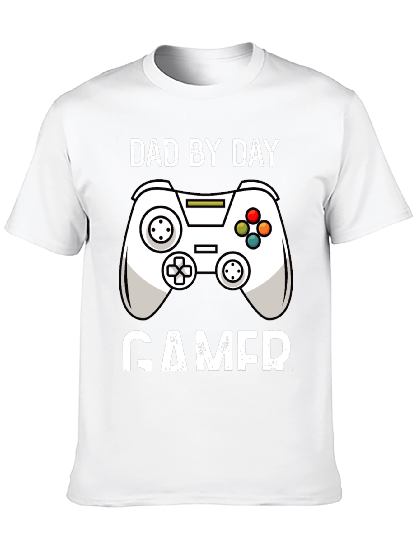 Dad By Day Gamer Black T-Shirt