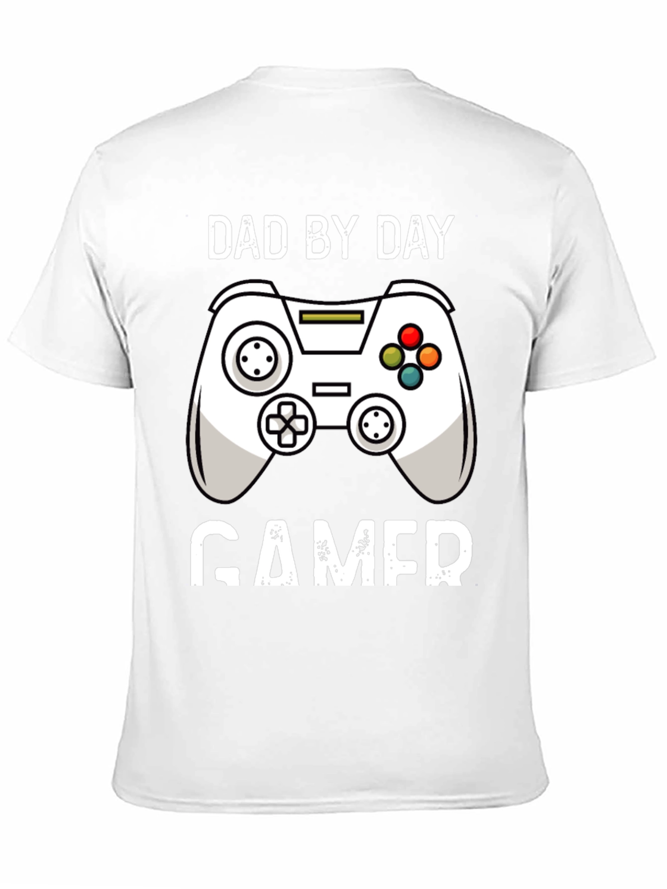 Dad By Day Gamer Black T-Shirt