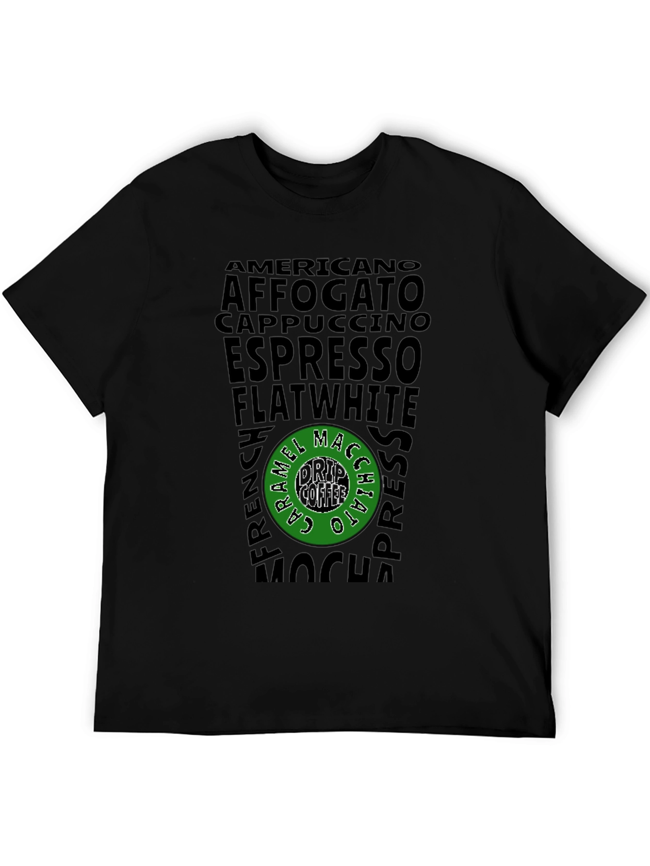 Coffee Lover T-Shirt - Black Graphic Tee