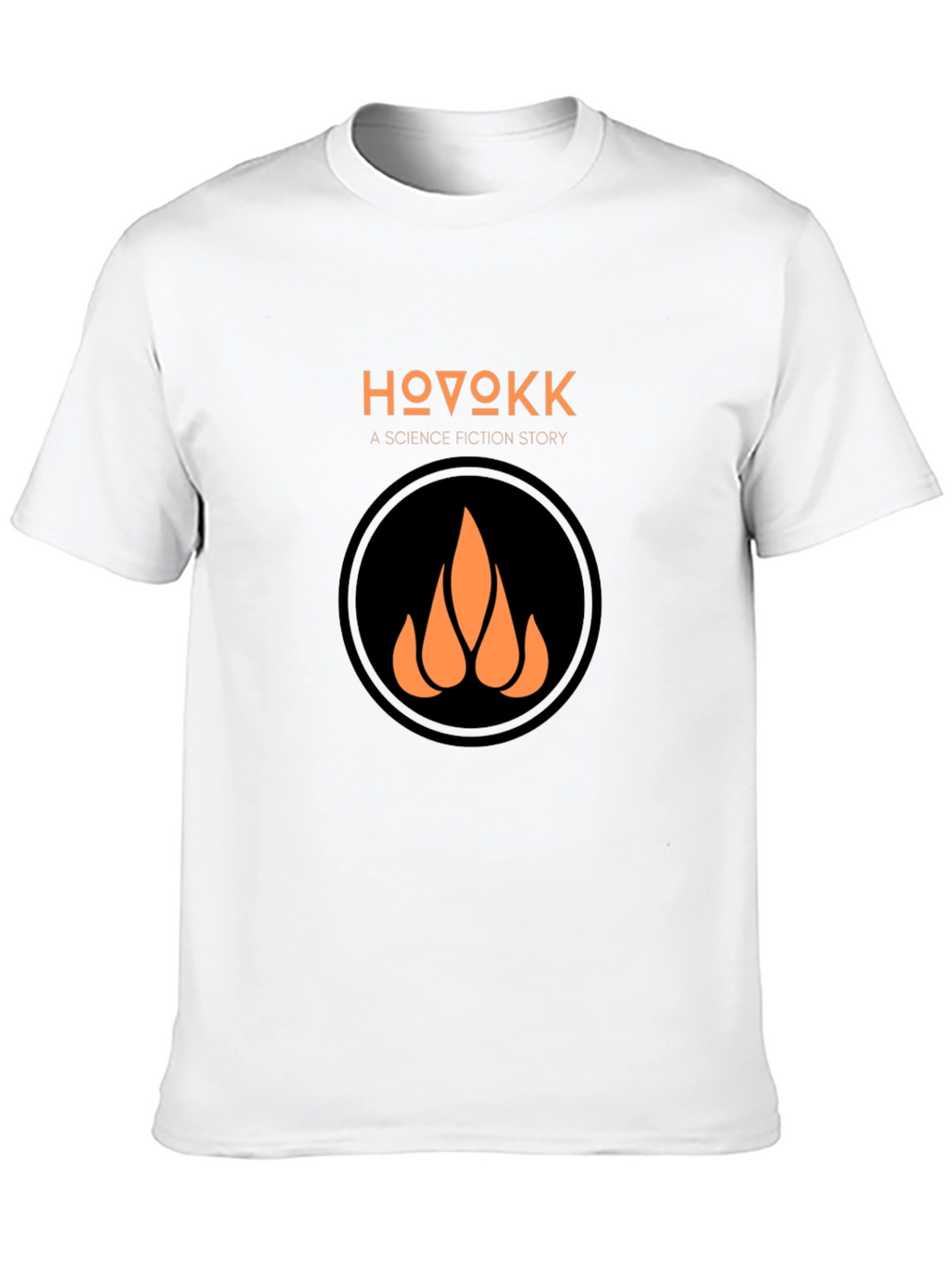 HOVOKK Science Fiction Story Black T-Shirt