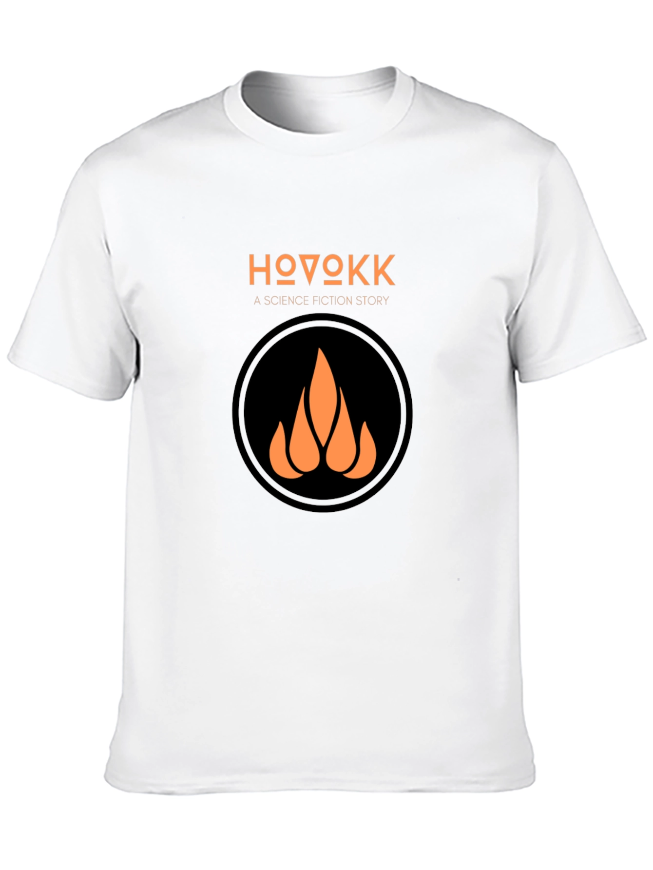 HOVOKK Science Fiction Story Black T-Shirt