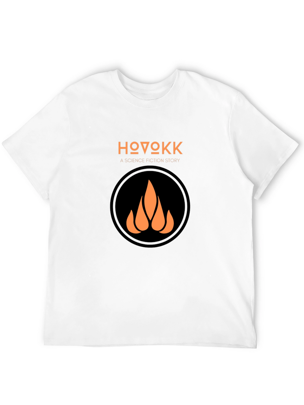 HOVOKK Science Fiction Story Black T-Shirt