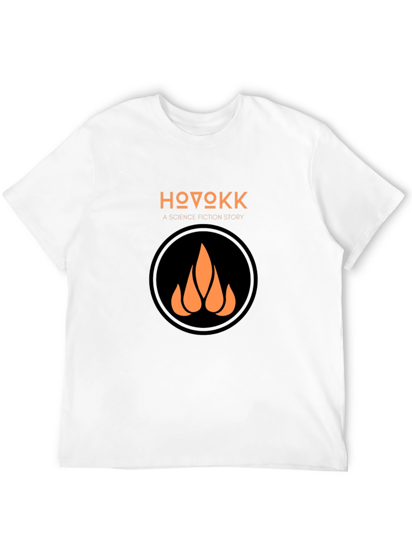 HOVOKK Science Fiction Story Black T-Shirt