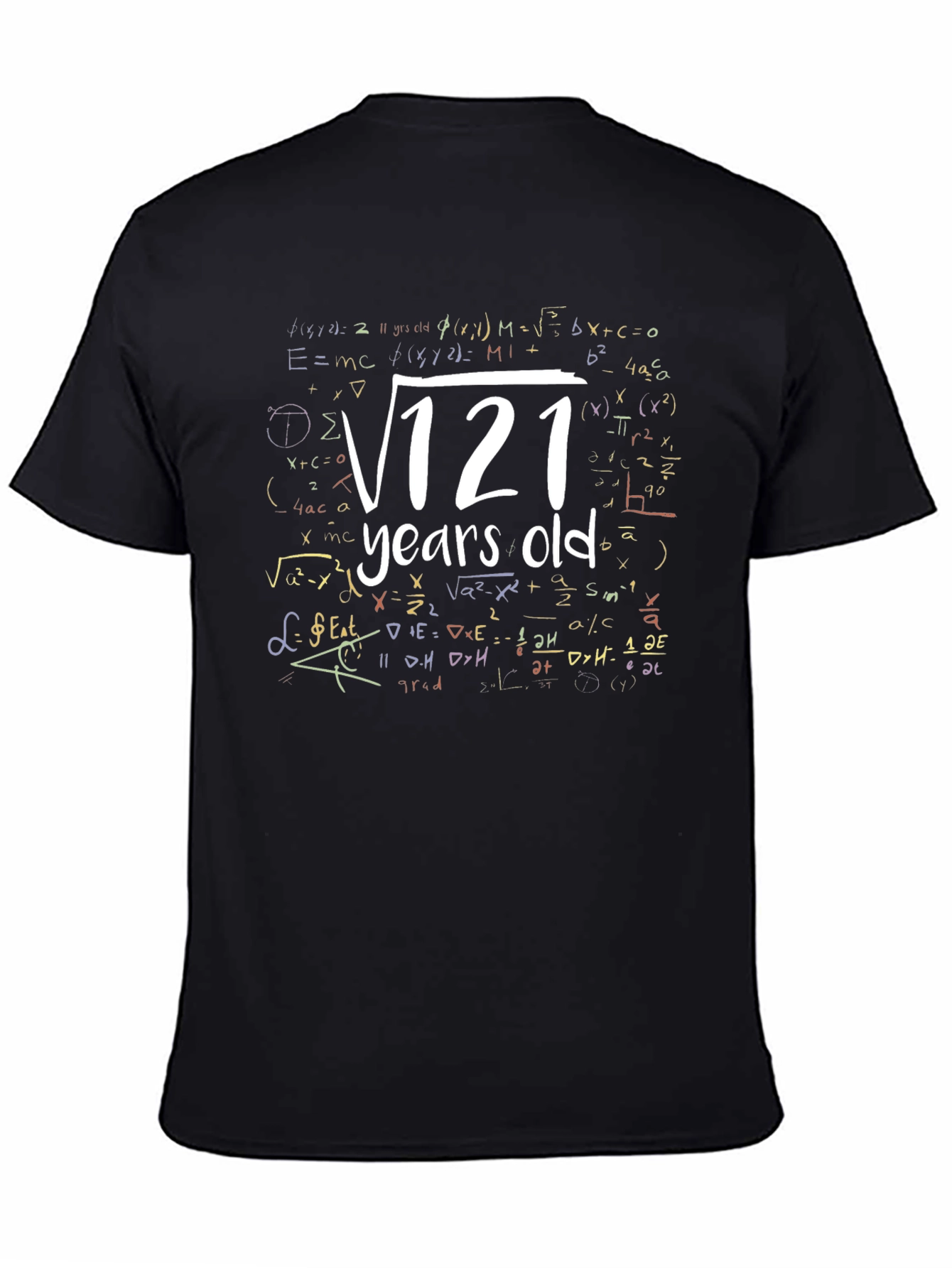 11 Years Old T-Shirt - Math Equations Funny Birthday Tee