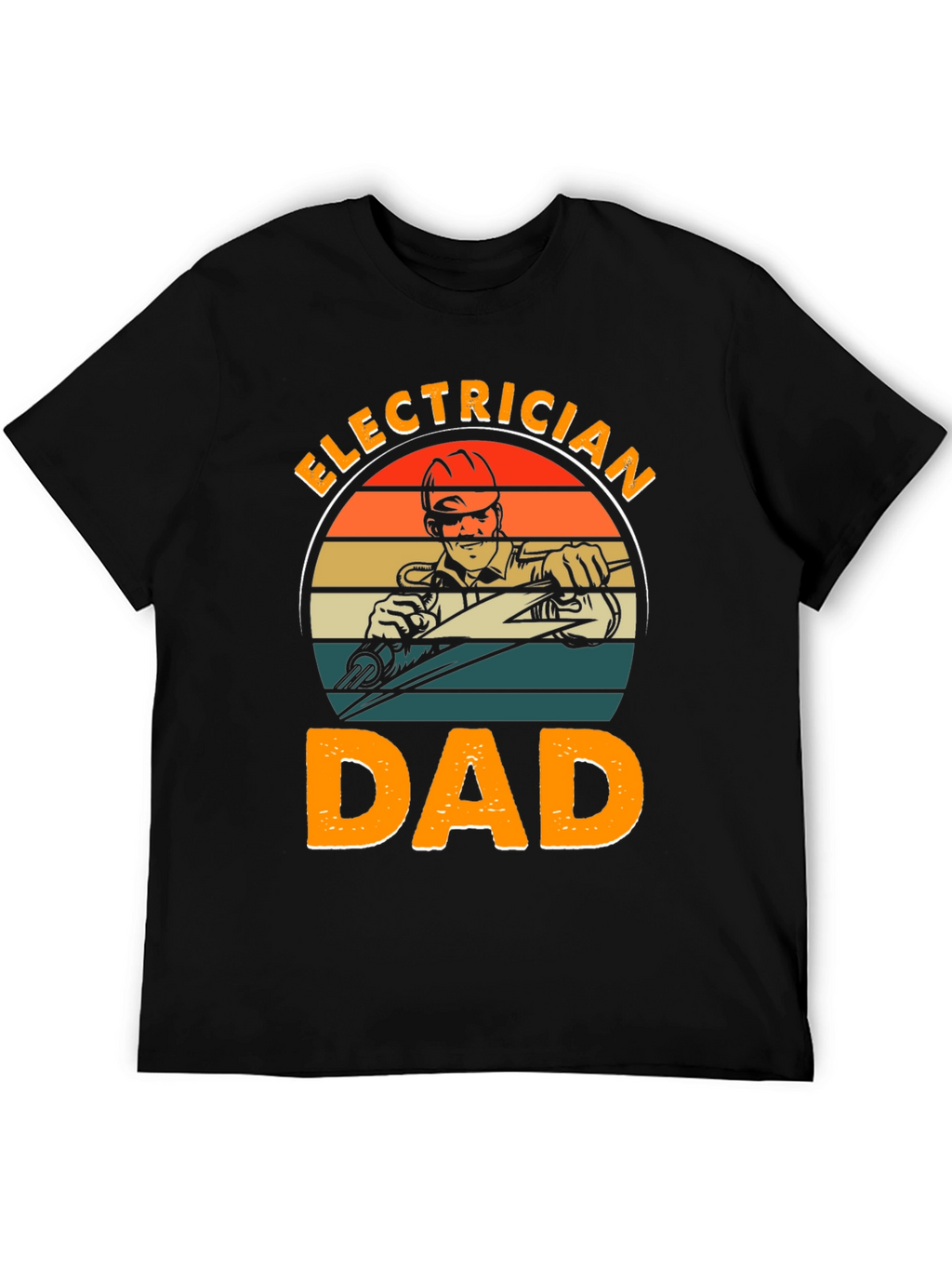 Electrician Dad Graphic T-Shirt