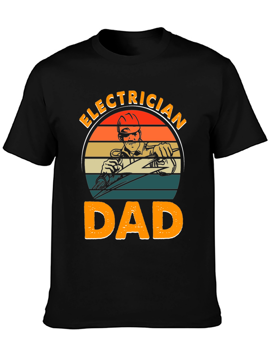Electrician Dad Graphic T-Shirt