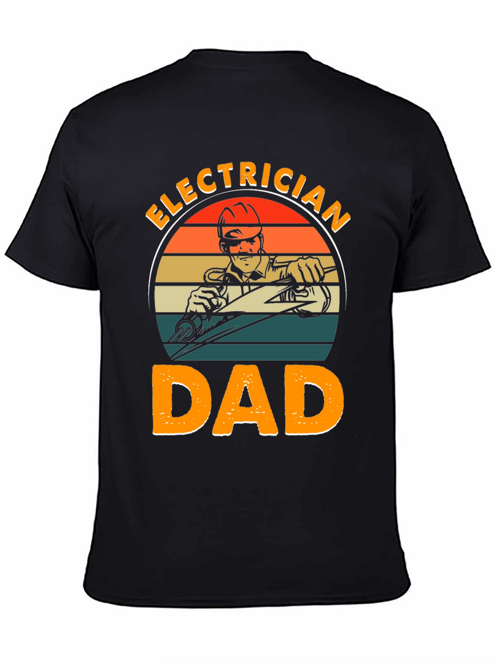 Electrician Dad Graphic T-Shirt