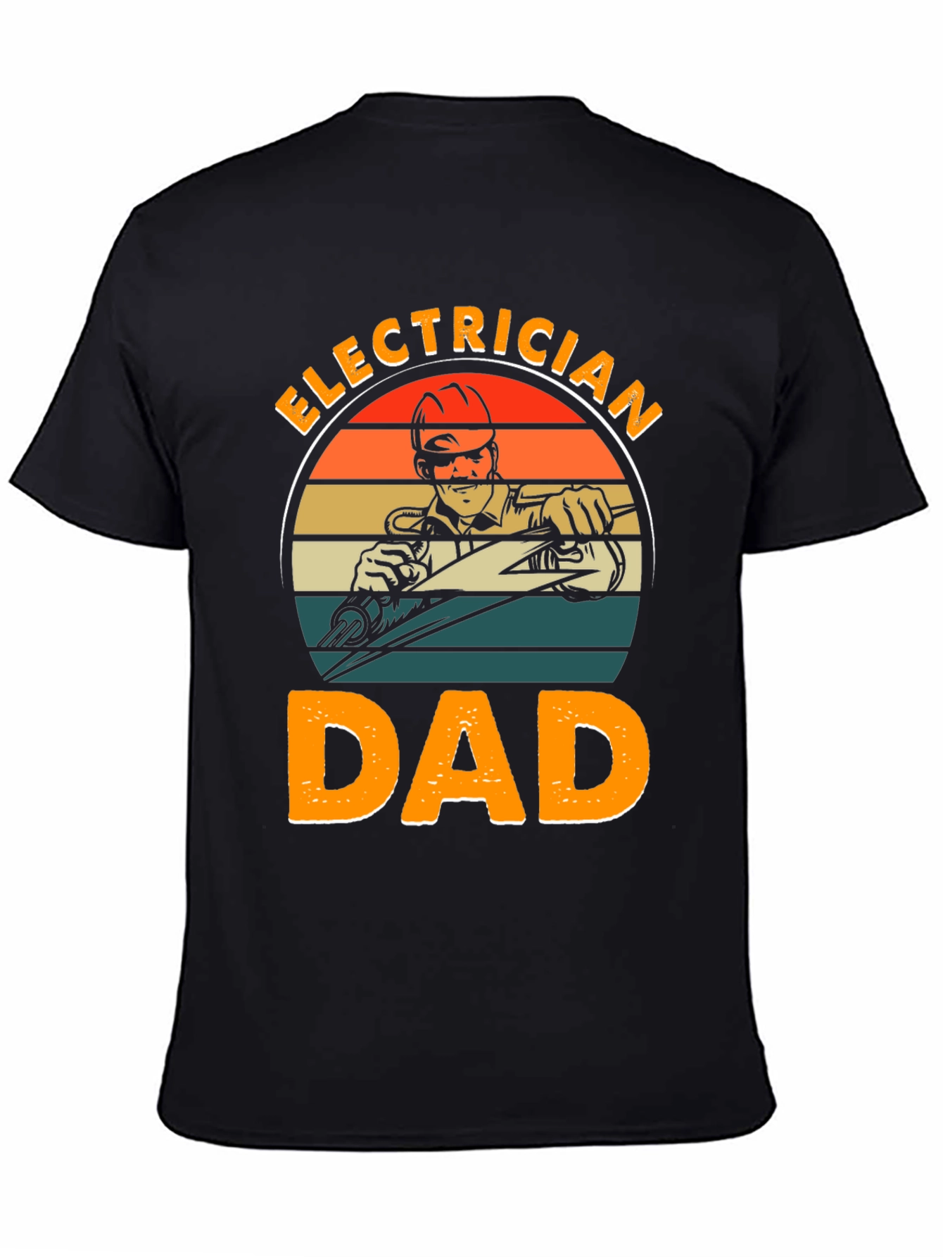 Electrician Dad Graphic T-Shirt
