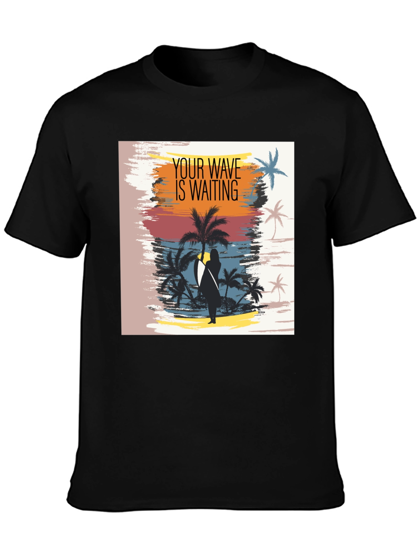 Your Wave is Waiting Graphic T-Shirt