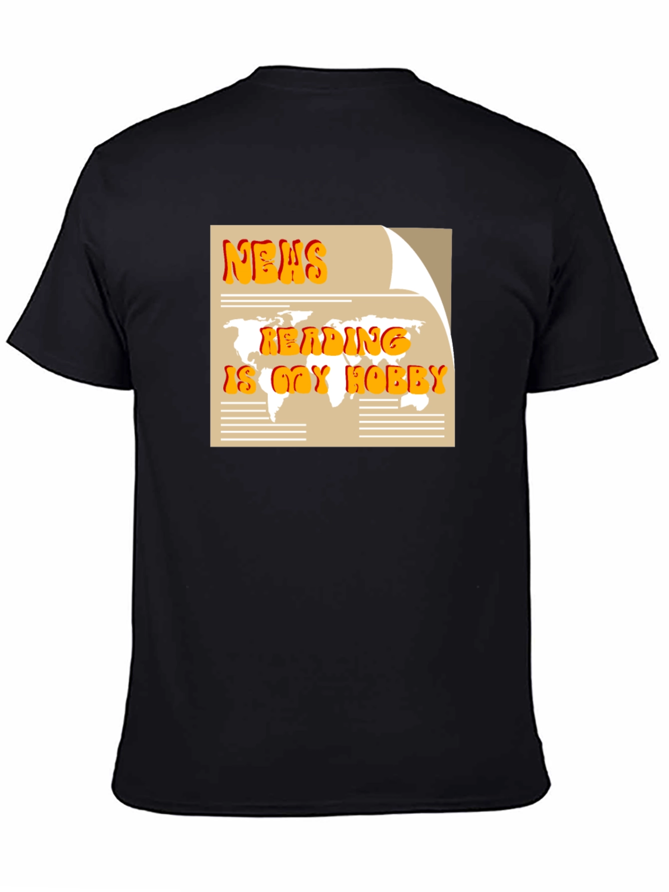 News Reading is My Hobby Graphic T-Shirt