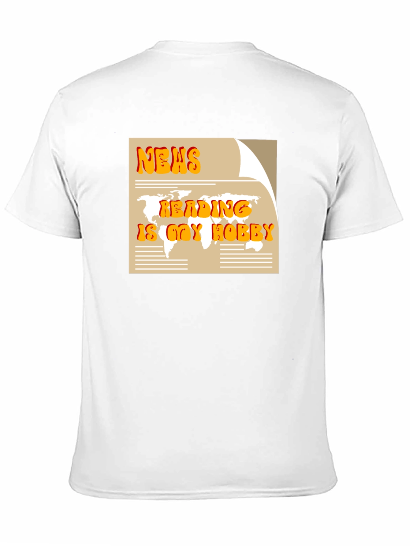 News Reading is My Hobby Graphic T-Shirt