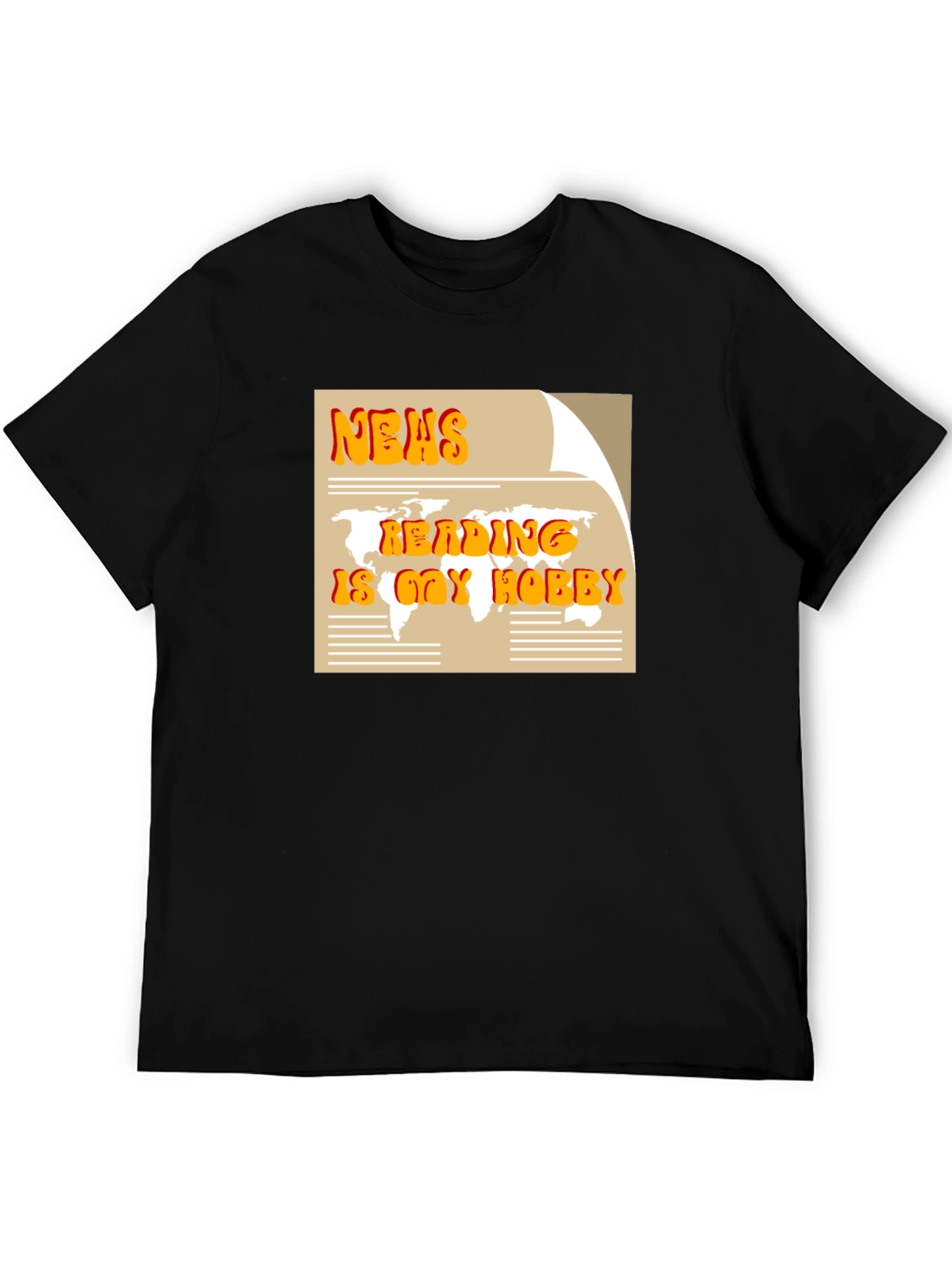 News Reading is My Hobby Graphic T-Shirt