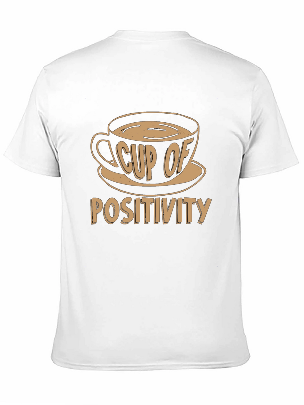 Cup of Positivity Graphic Tee - Motivational T-Shirt