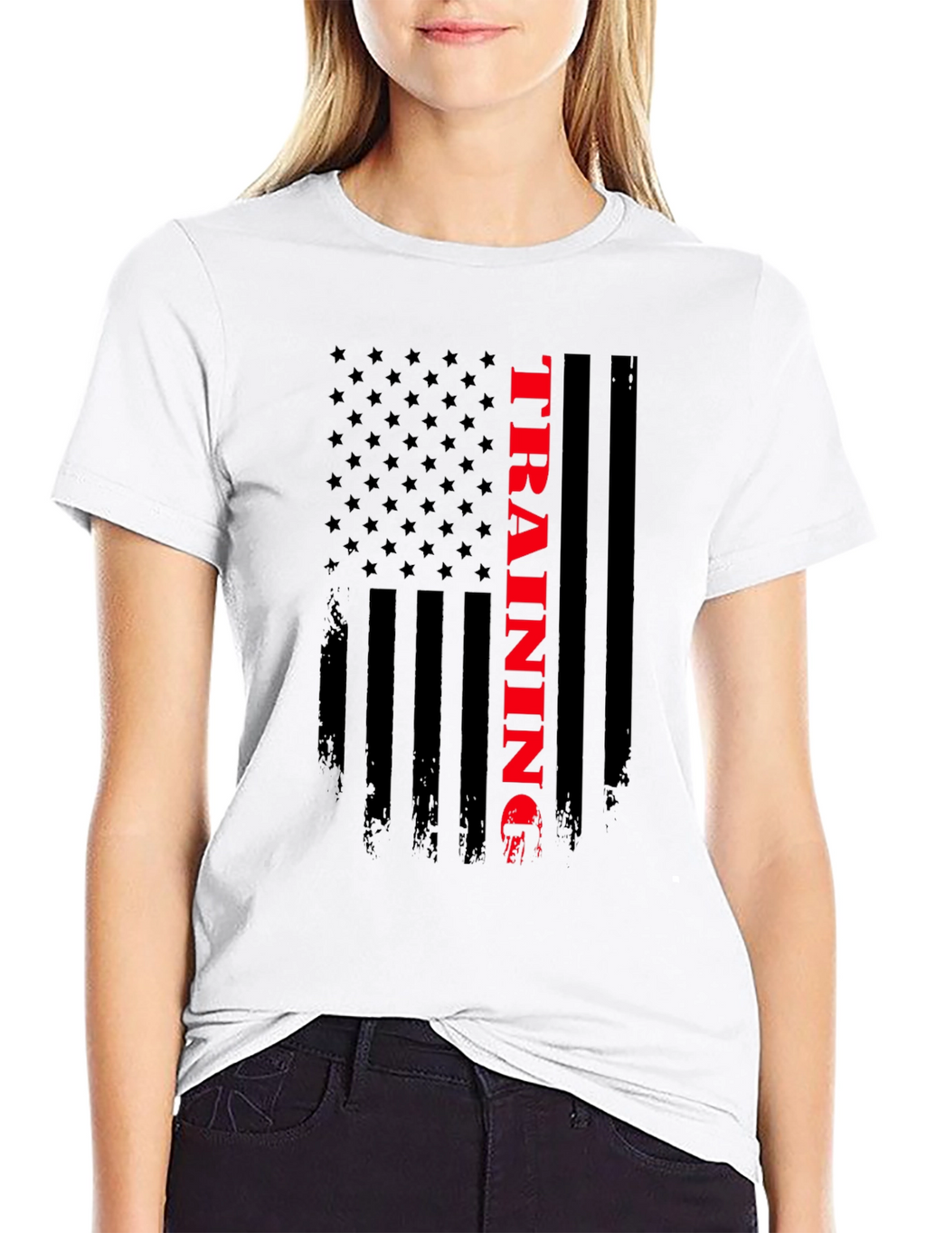 American Flag Training T-Shirt