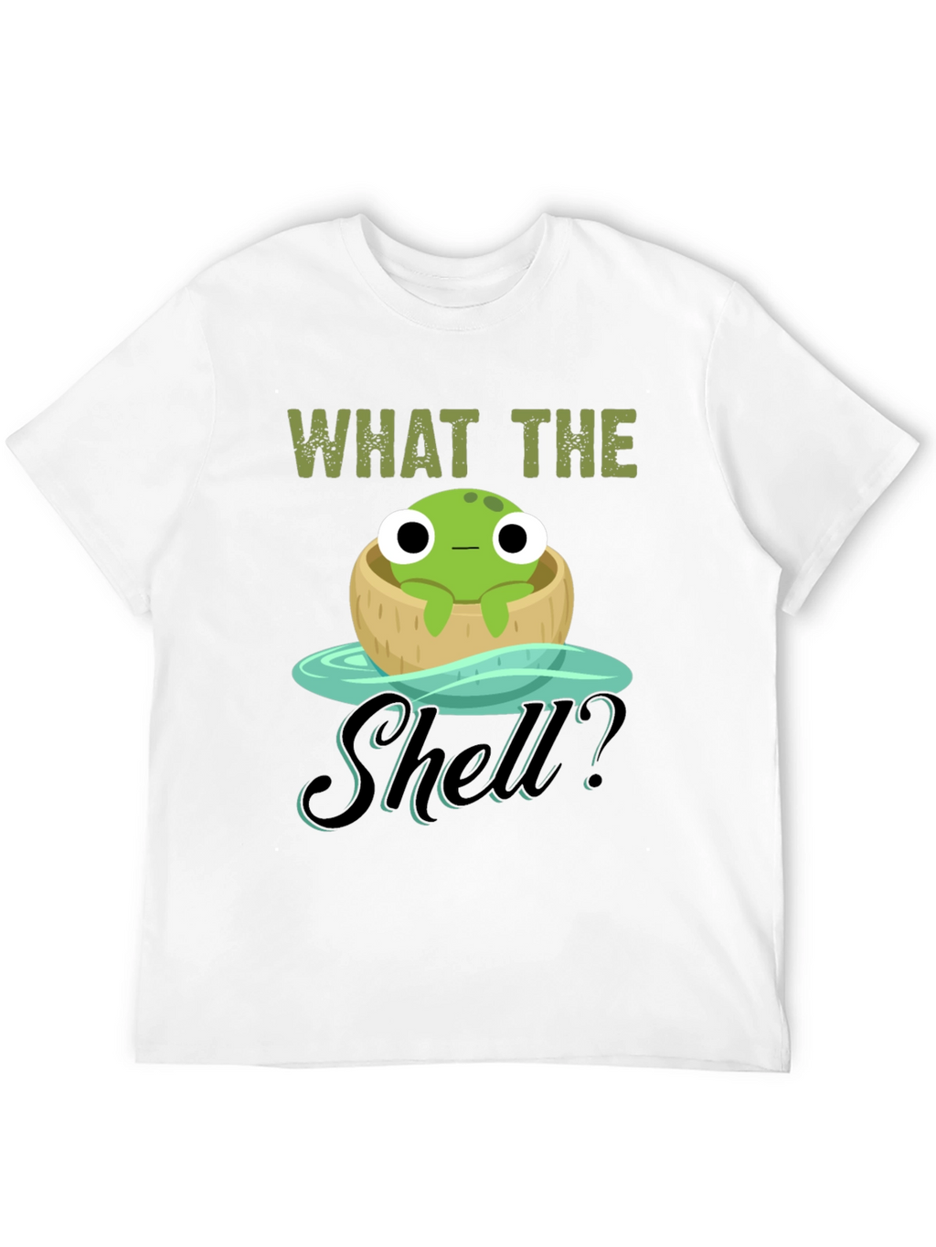 What the Shell? Frog in Coconut T-Shirt