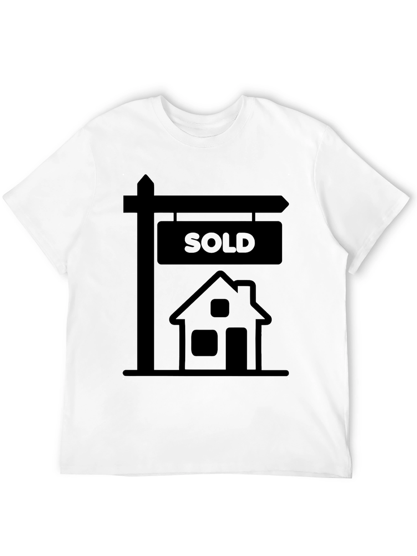 Sold House Graphic T-Shirt - Real Estate Tee
