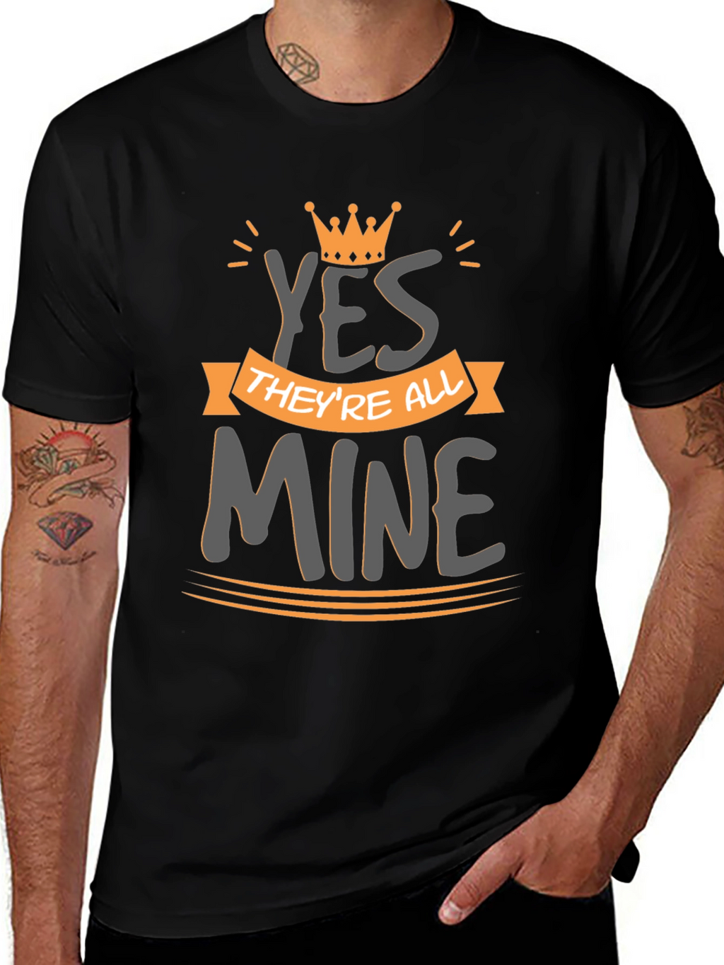 Kings Yes Theyre All Mine Graphic Tee