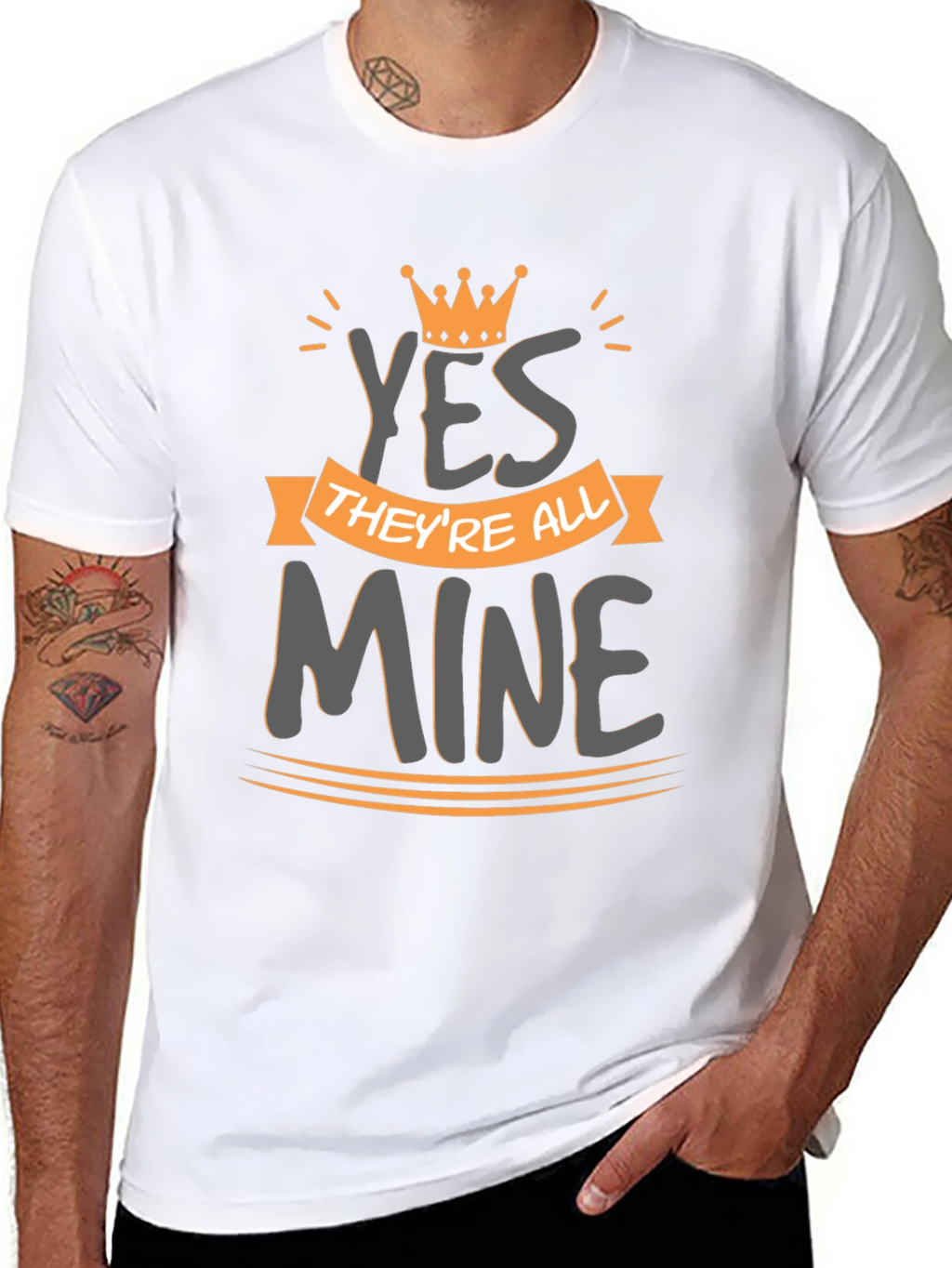 Kings Yes Theyre All Mine Graphic Tee
