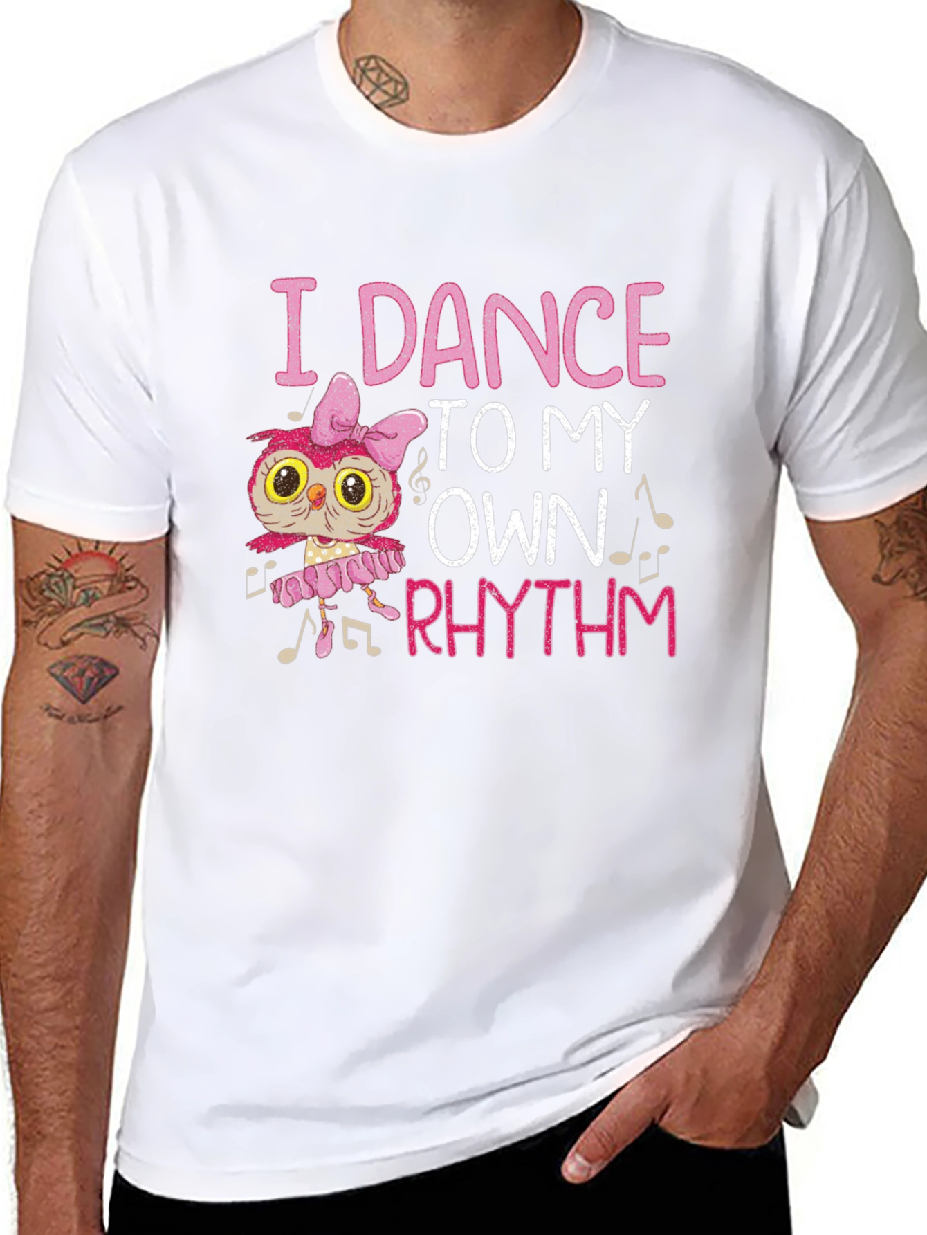 I Dance to My Own Rhythm Owl T-Shirt