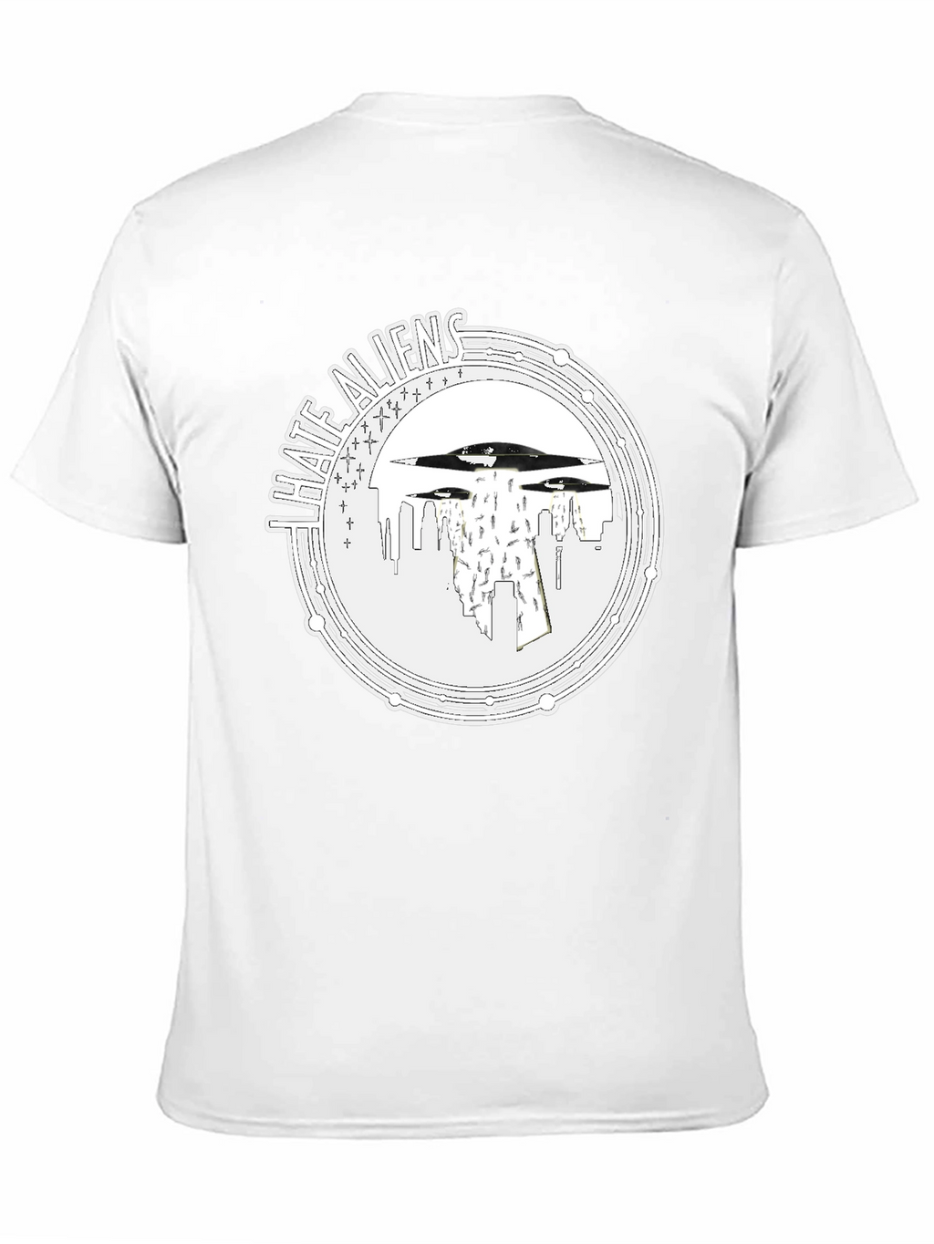 I Hate Aliens UFO T-Shirt
