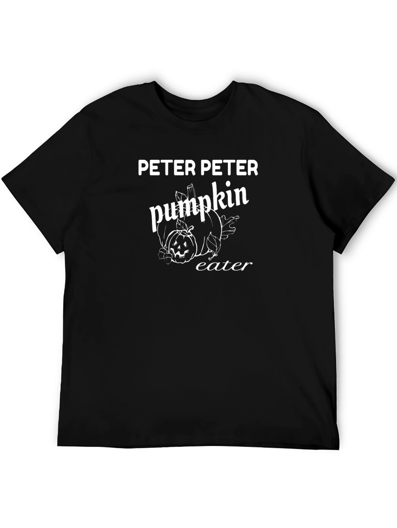 Peter Peter Pumpkin Eater Funny Halloween T-Shirt