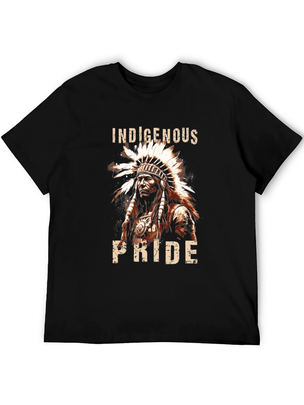 Indigenous Pride Graphic Tee - Black