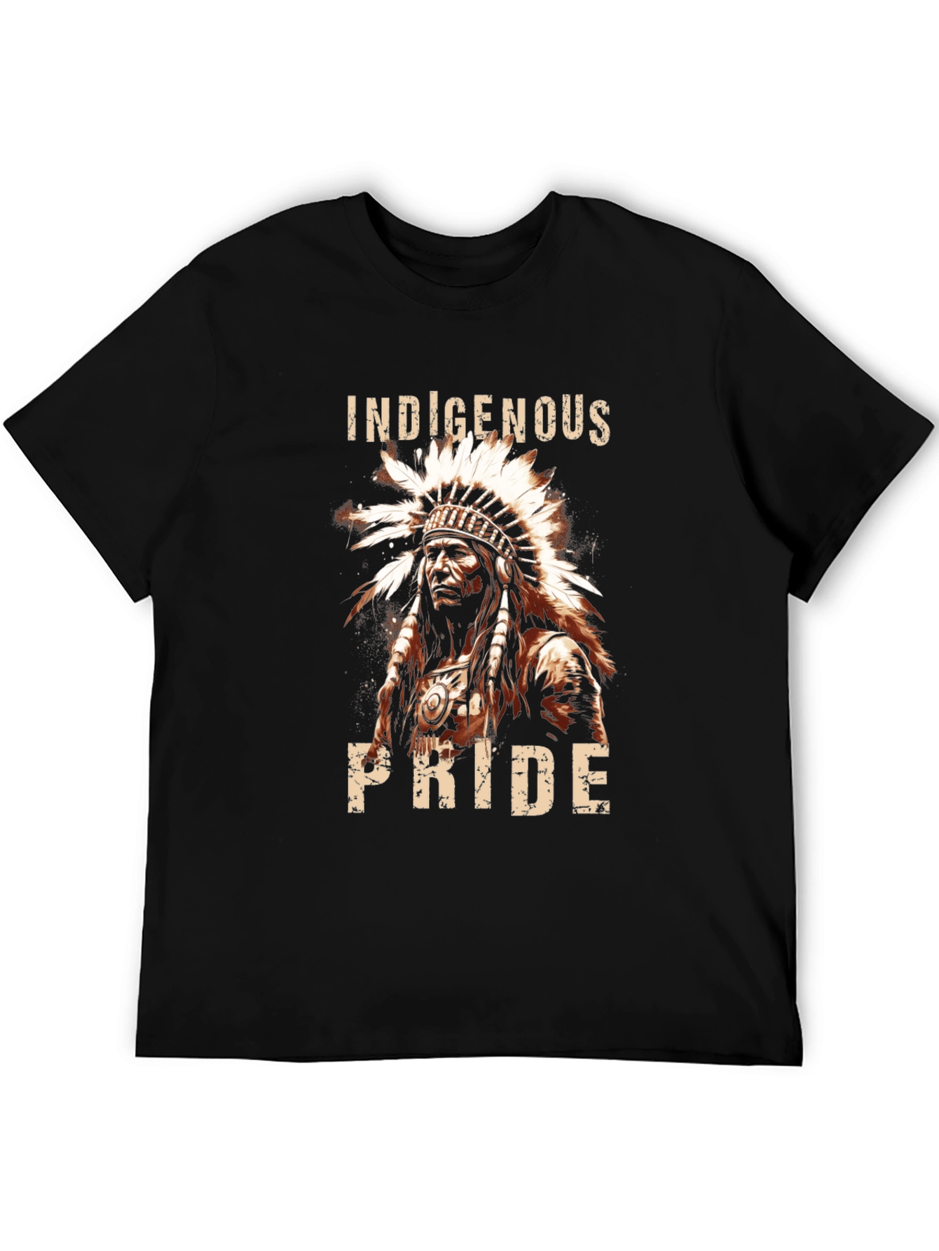 Indigenous Pride Graphic Tee - Black