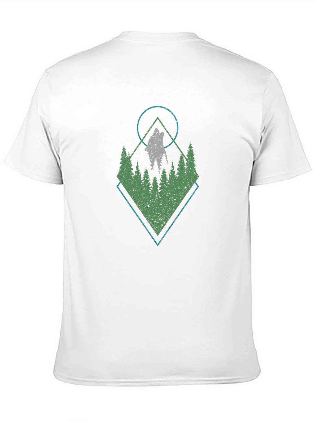 Wolf & Woods Graphic Tee - Black T-Shirt