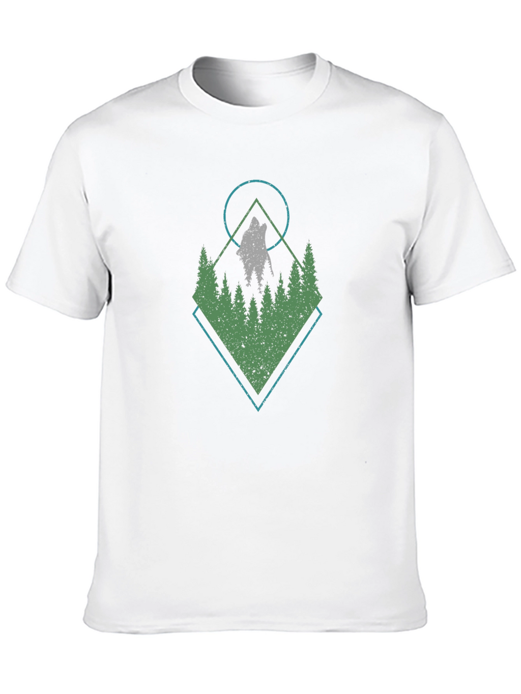 Wolf & Woods Graphic Tee - Black T-Shirt
