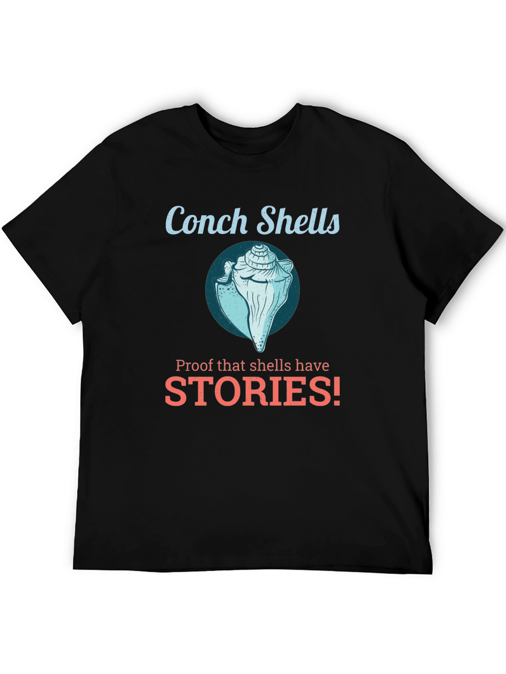 Conch Shells Graphic T-Shirt - Stories!