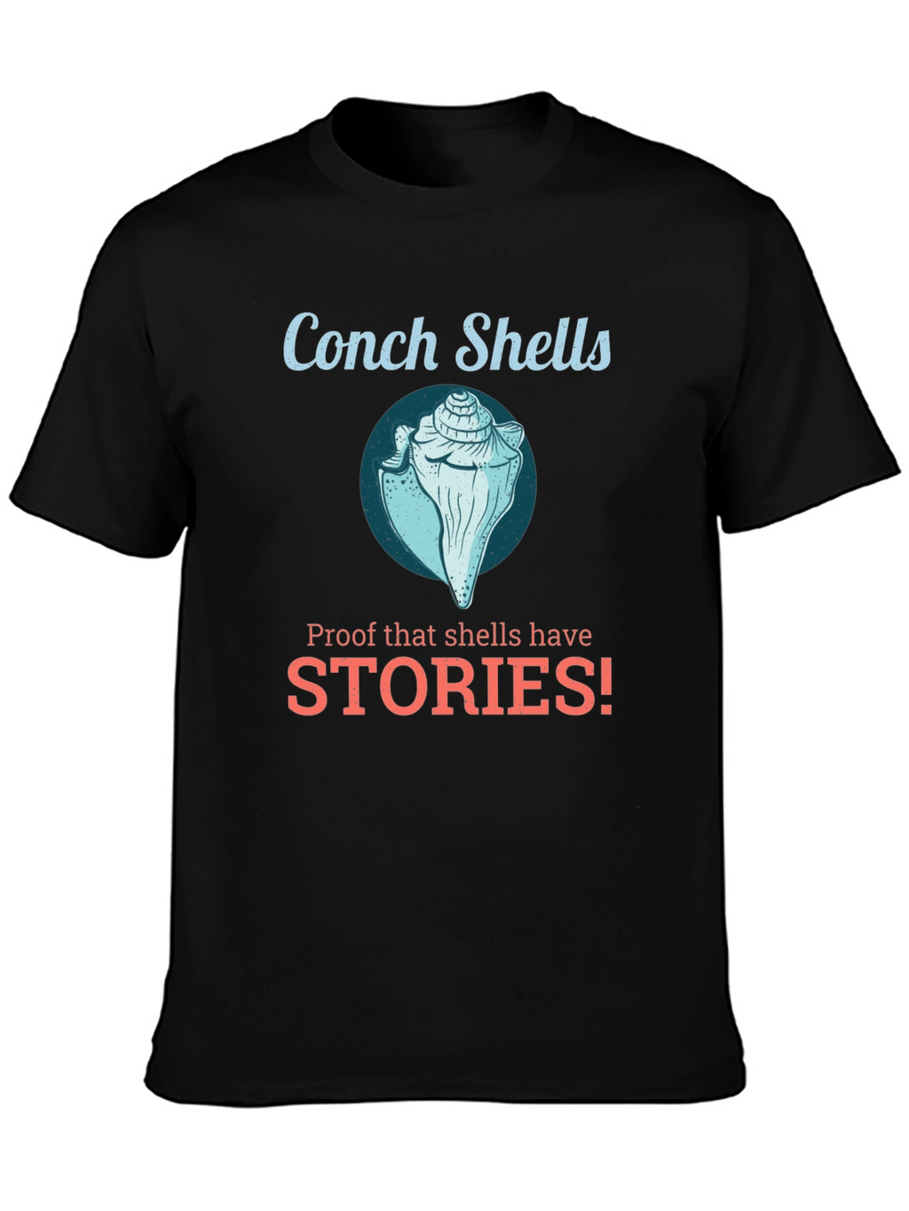 Conch Shells Graphic T-Shirt - Stories!