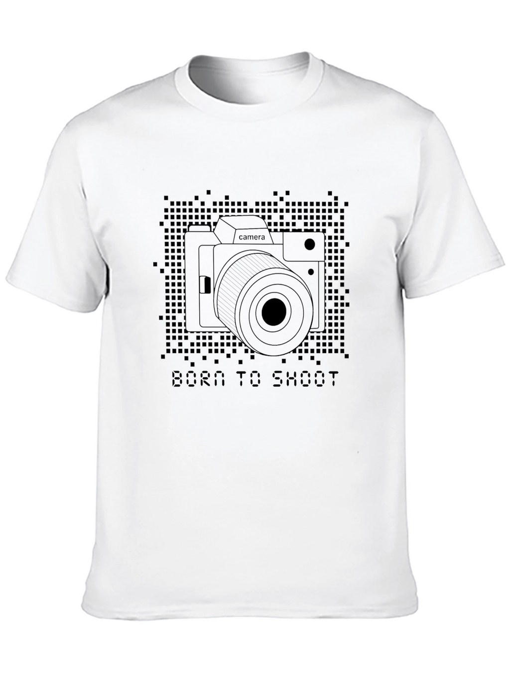 Born to Shoot: Camera Graphic T-Shirt