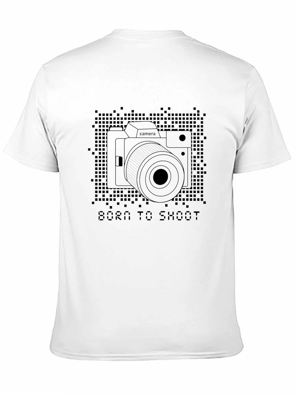 Born to Shoot: Camera Graphic T-Shirt