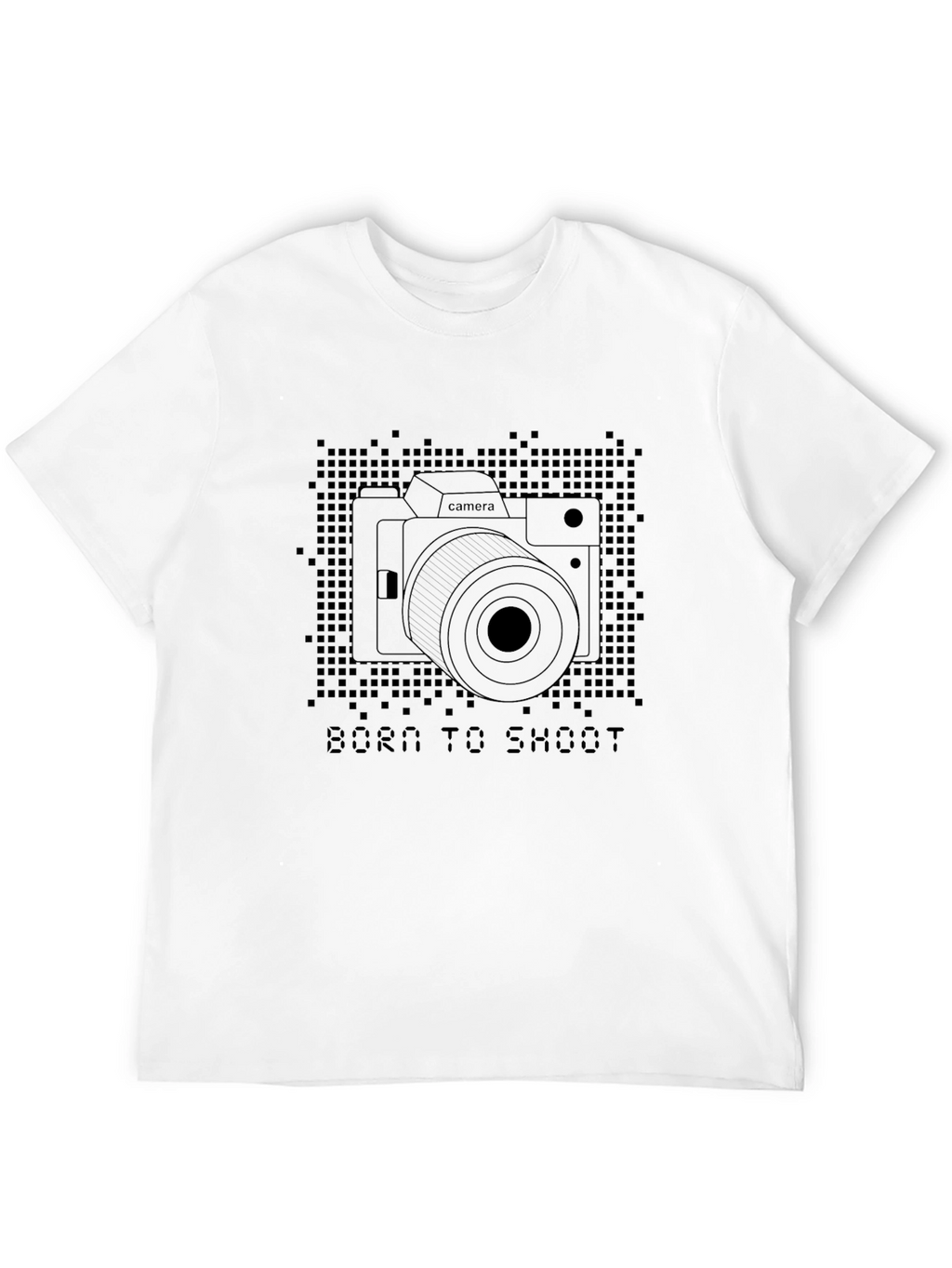 Born to Shoot: Camera Graphic T-Shirt