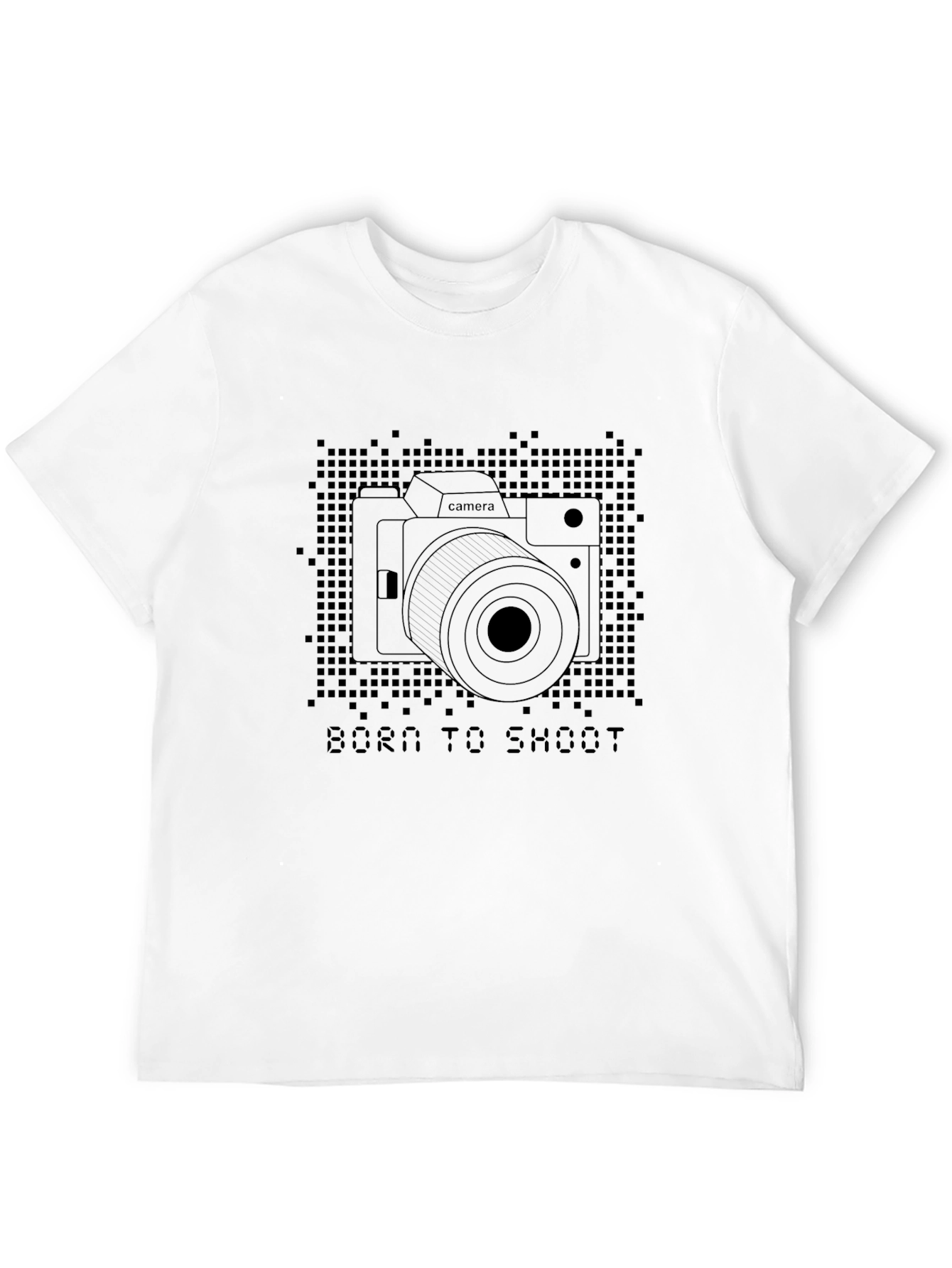 Born to Shoot: Camera Graphic T-Shirt