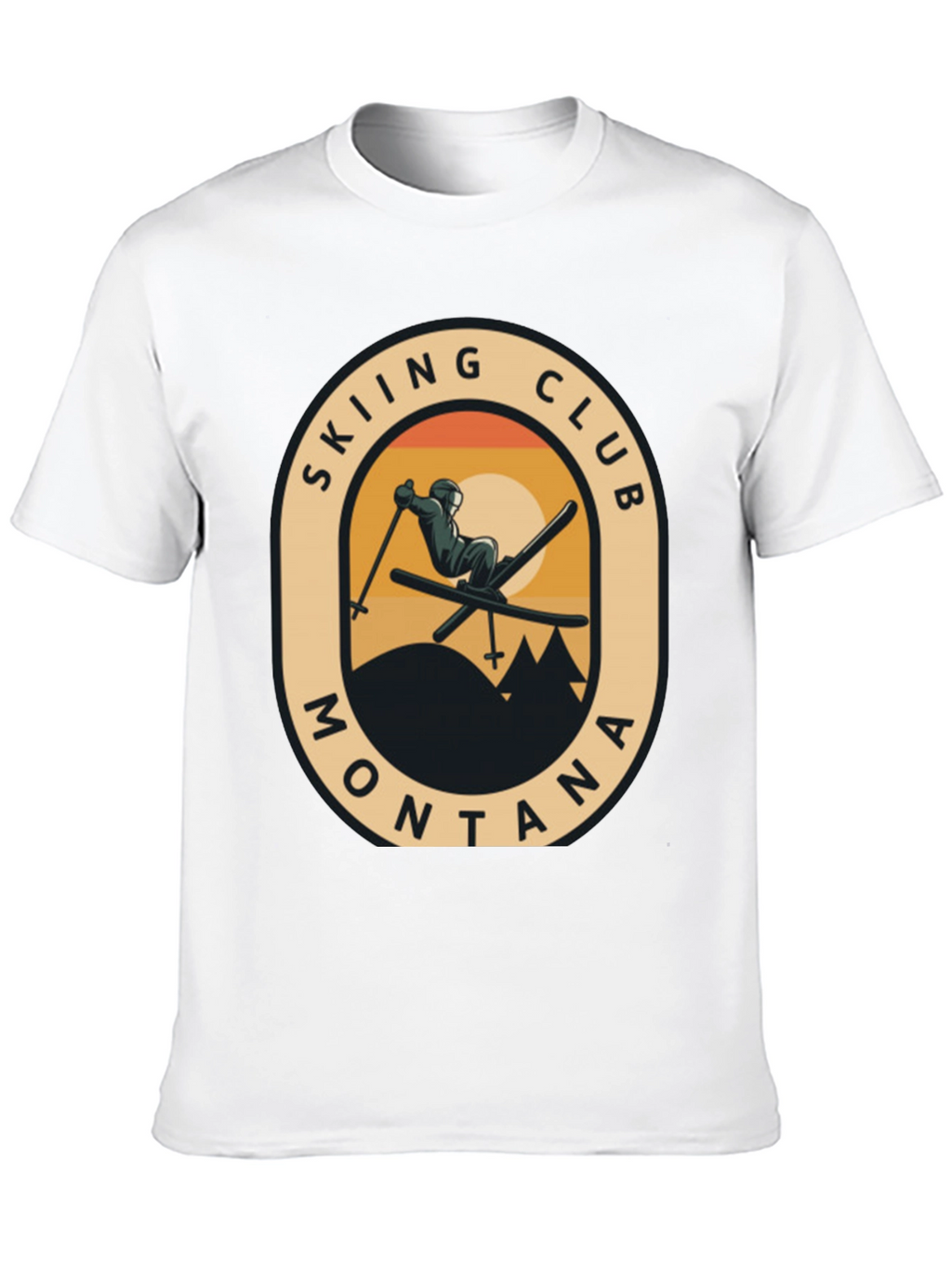 Skiing Club Montana T-Shirt