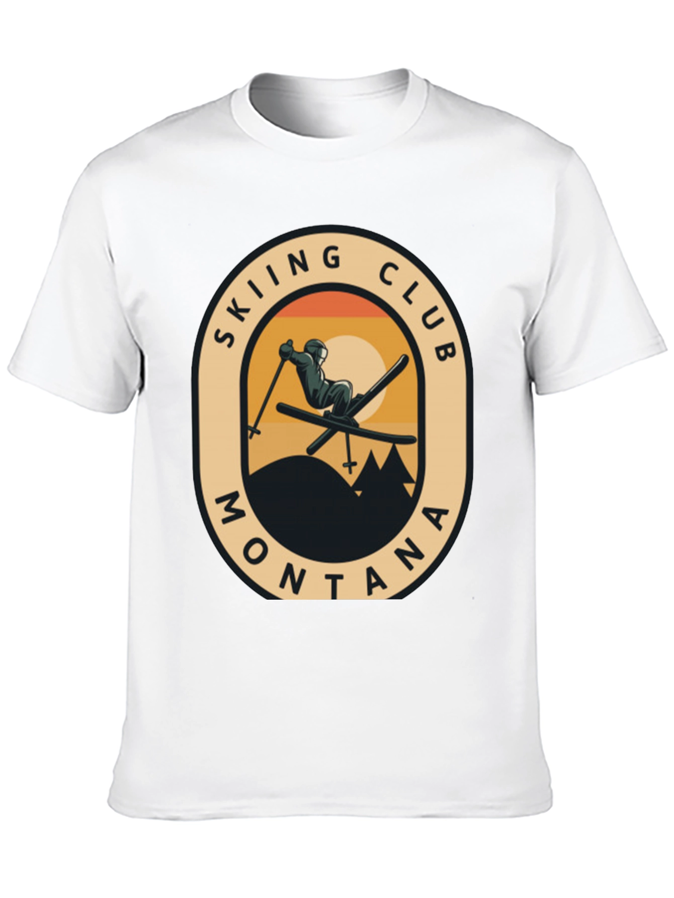 Skiing Club Montana T-Shirt