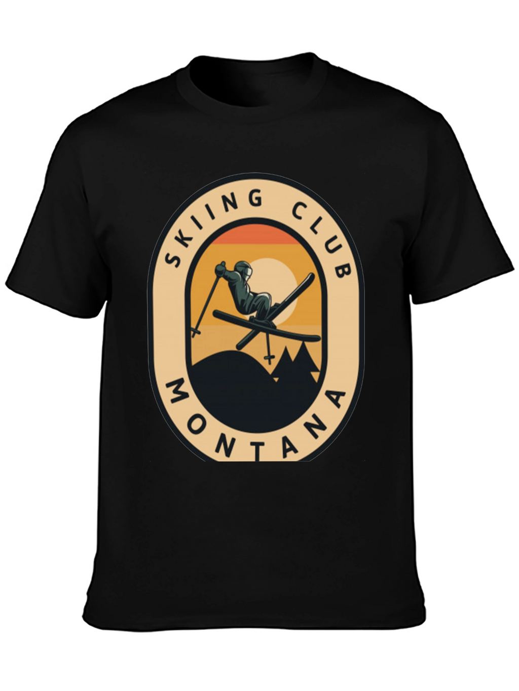 Skiing Club Montana T-Shirt