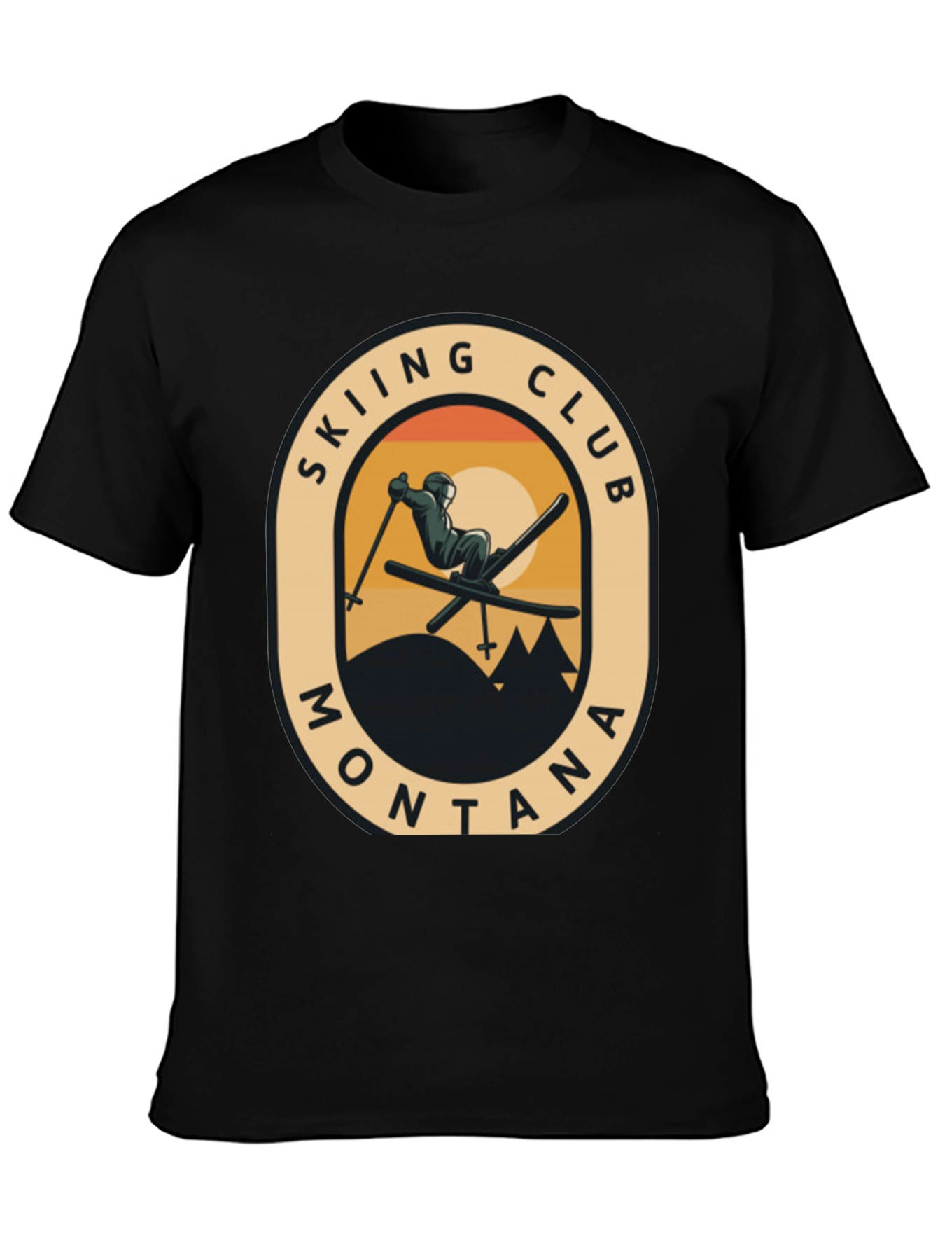 Skiing Club Montana T-Shirt